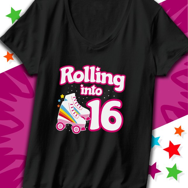 Camiseta Patinaje de patinaje sobre ruedas de 16 años (Subido por el creador)