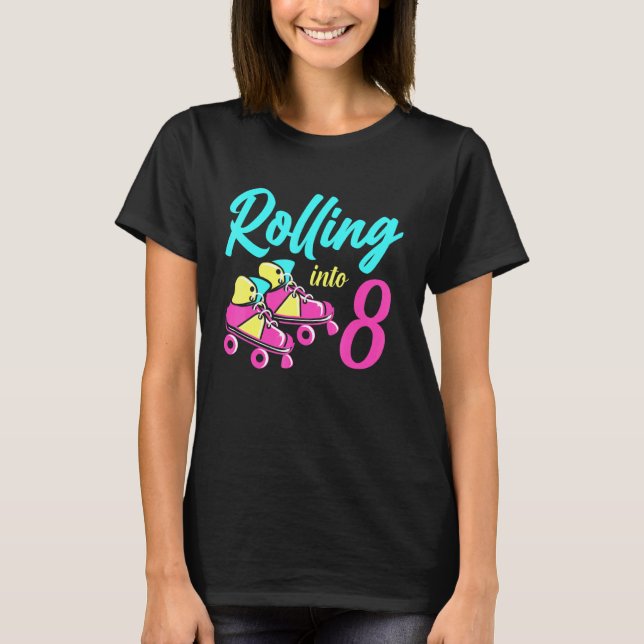 Camiseta Patinaje De Rollo En 8 Años Volemos A Im 8 Rollerb (Anverso)