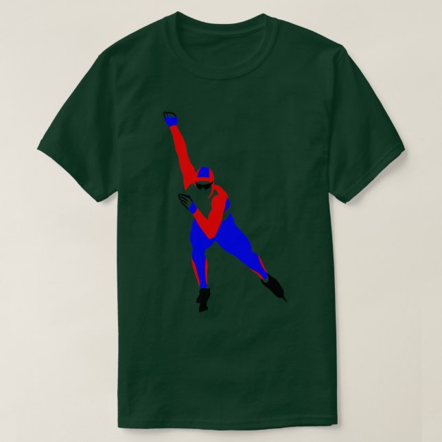 Camiseta Patinaje de velocidad 6 (Diseño del anverso)
