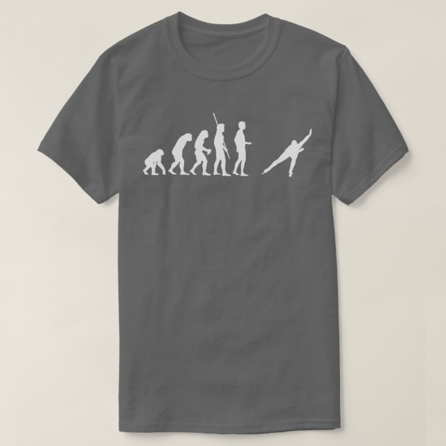 Camiseta Patinaje de velocidad de evolución (Diseño del anverso)