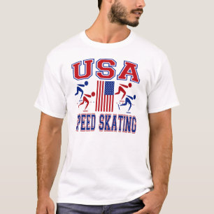 Camiseta Patinaje de velocidad Estados Unidos