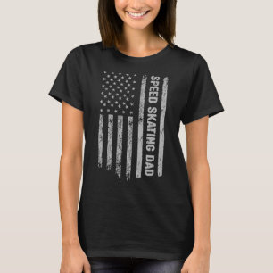 Camiseta Patinaje de velocidad papá Estados Unidos Patriota