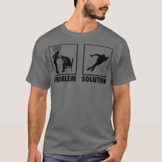Camiseta Patinaje De Velocidad Sobre El Patinaje De Hielo S
