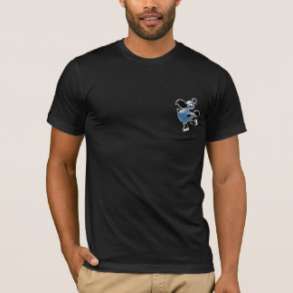 Camiseta patinaje del dodo azul claro