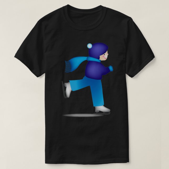 Camiseta Patinaje deportivo sobre hielo (Diseño del anverso)