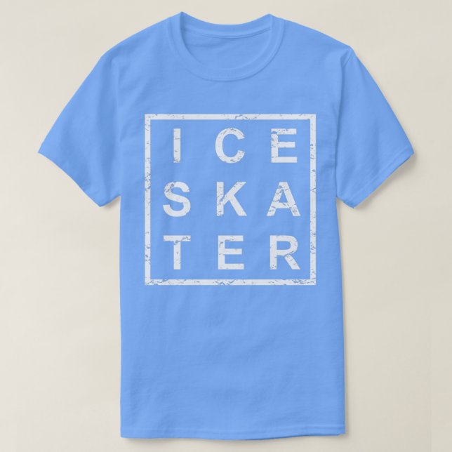 Camiseta Patinaje Elegante Sobre Hielo 1 (Diseño del anverso)
