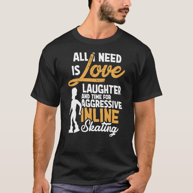 Camiseta Patinaje en línea (Anverso)