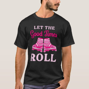 Camiseta Patinaje en línea Chica sobre patinaje Queen Skate