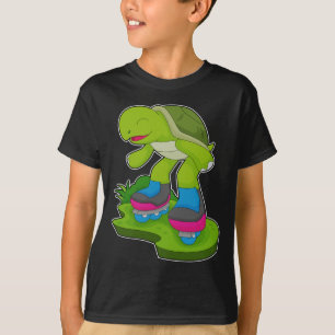 Camiseta Patinaje en línea de tortugas