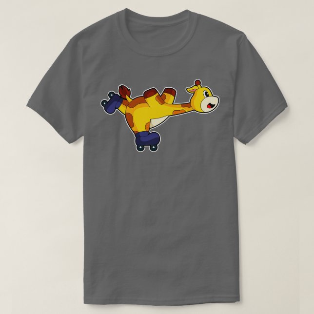 Camiseta Patinaje en línea Giraffe (Diseño del anverso)