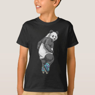Camiseta Patinaje en línea Panda