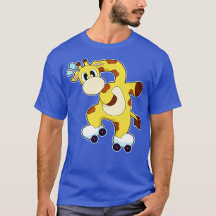 Camiseta Patinaje en línea sobre patinaje deportivo Giraffe