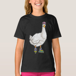 Camiseta Patinaje en línea sobre patines de pato