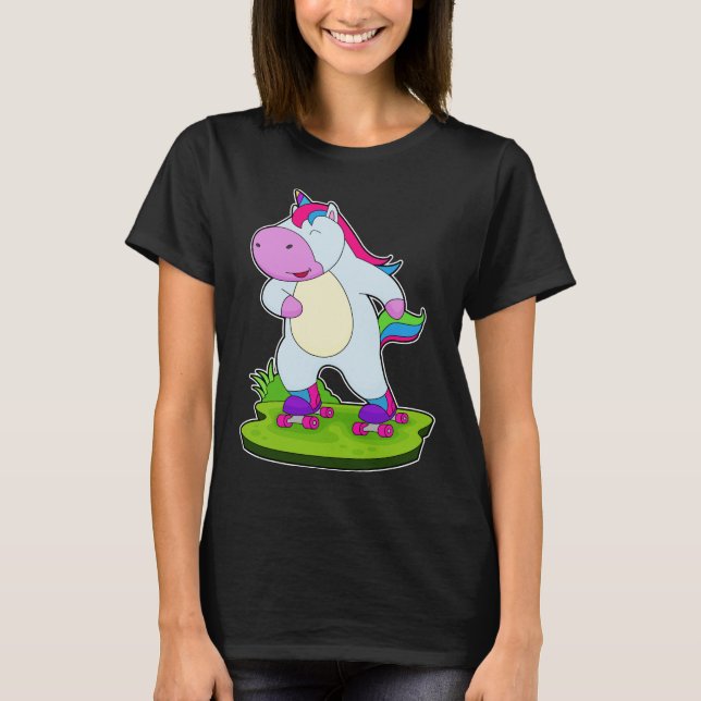 Camiseta Patinaje en línea Unicorn (Anverso)