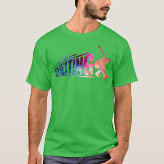Camiseta Patinaje en patinaje sobre ruedas Galaxia más gran