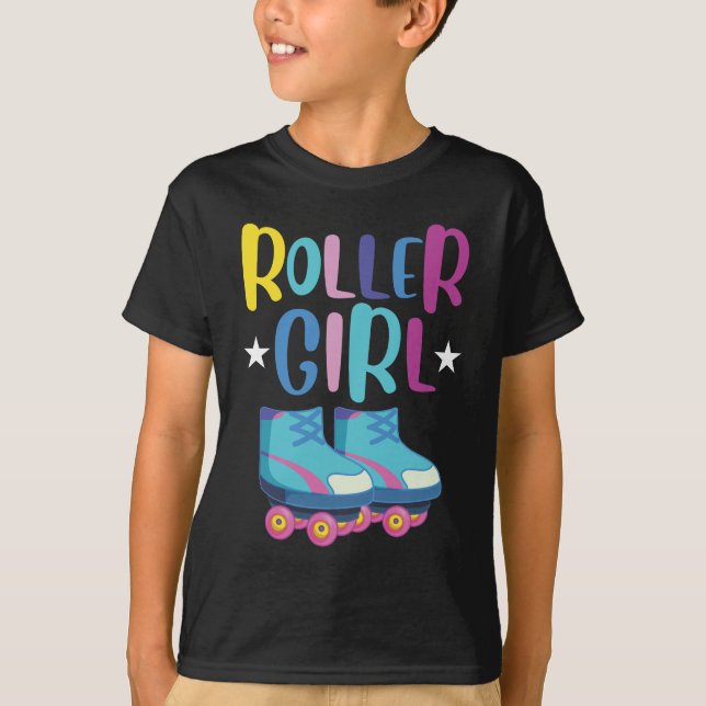 Camiseta Patinaje en rollo de patinaje para nietos (Anverso)