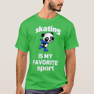 Camiseta patinaje es mi trifusión deportiva favorita