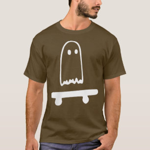 Camiseta Patinaje Fantasma Ropa holgazana Halloween Ropa di