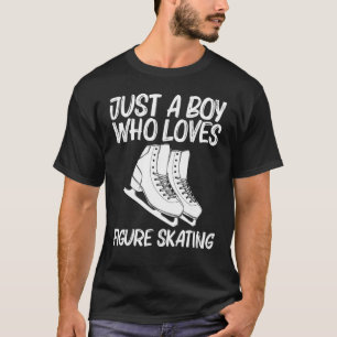 Camiseta Patinaje Gráfico Guay Para Niños Hip Spin Jump Ice