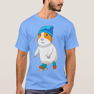 Camiseta Patinaje Hielo de Hamster