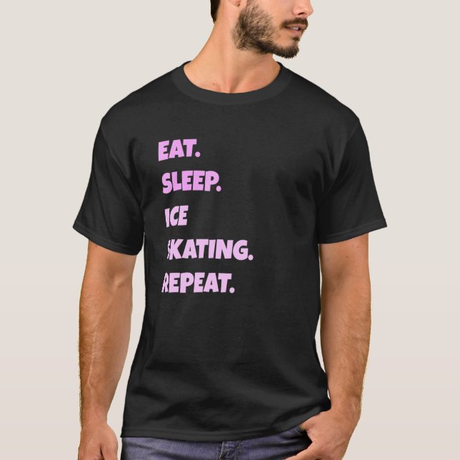 Camiseta Patinaje Hielo Png Eat Sleep Sports Repetir Para H