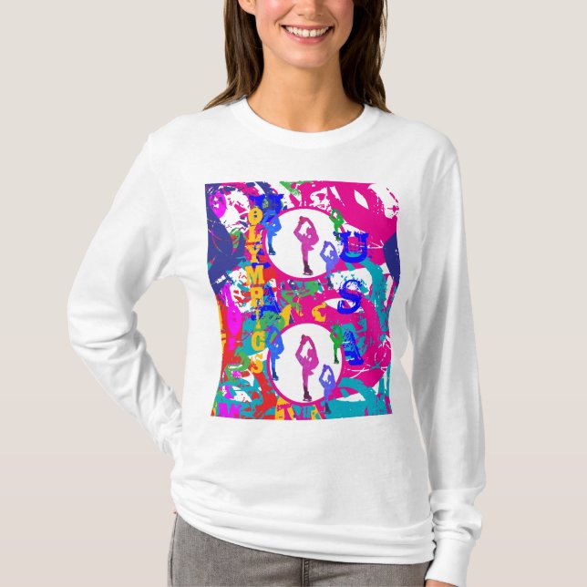CAMISETA PATINAJE OLÍMPICO  (Anverso)