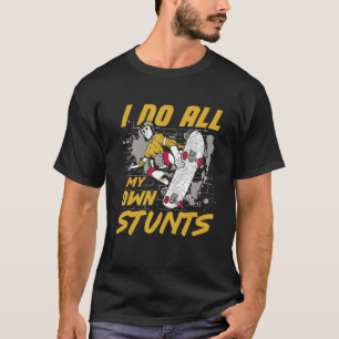 Camiseta Patinaje Para Niños Hombres Patinaje Kickflip Sk