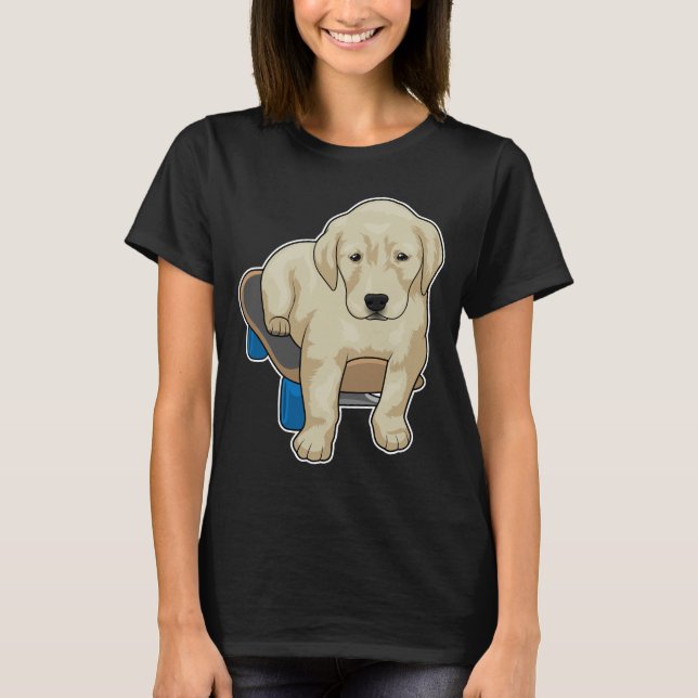 Camiseta Patinaje para patinadores de perros (Anverso)