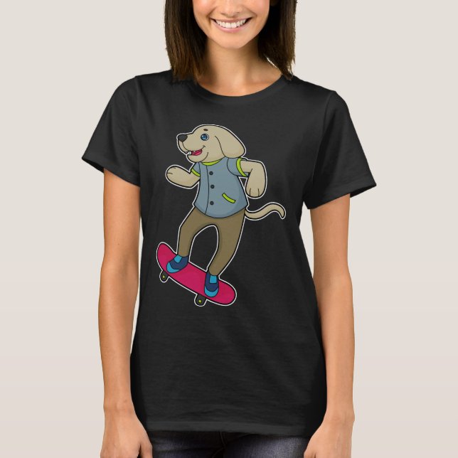 Camiseta Patinaje para patinadores de perros