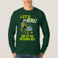 Patinaje Retro Neon Roller Lets Rolling Birthday C