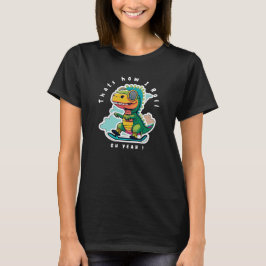 Camiseta Patinaje sobre Dinosaurios Bebés | Así es como hag