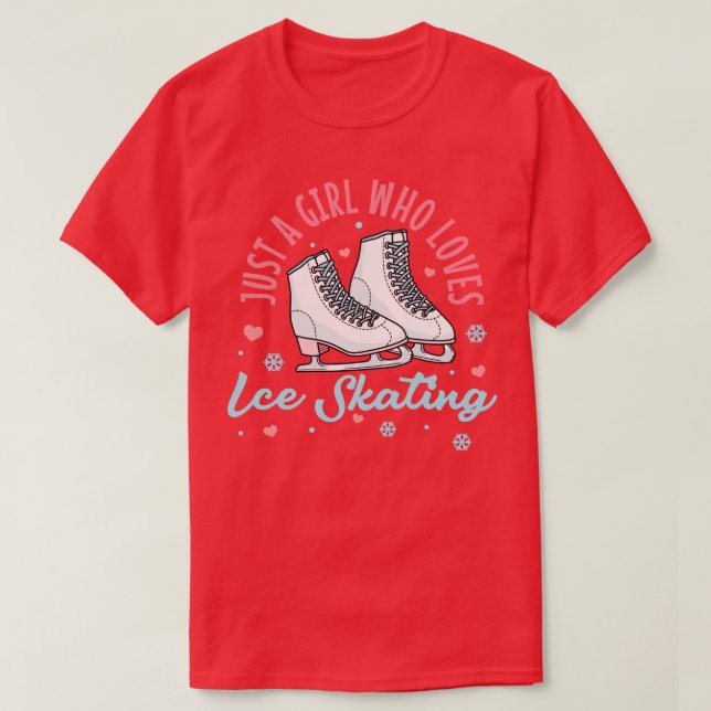 Camiseta Patinaje sobre hielo (Diseño del anverso)