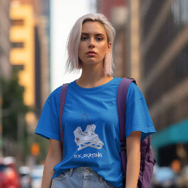 Camiseta Patinaje sobre hielo