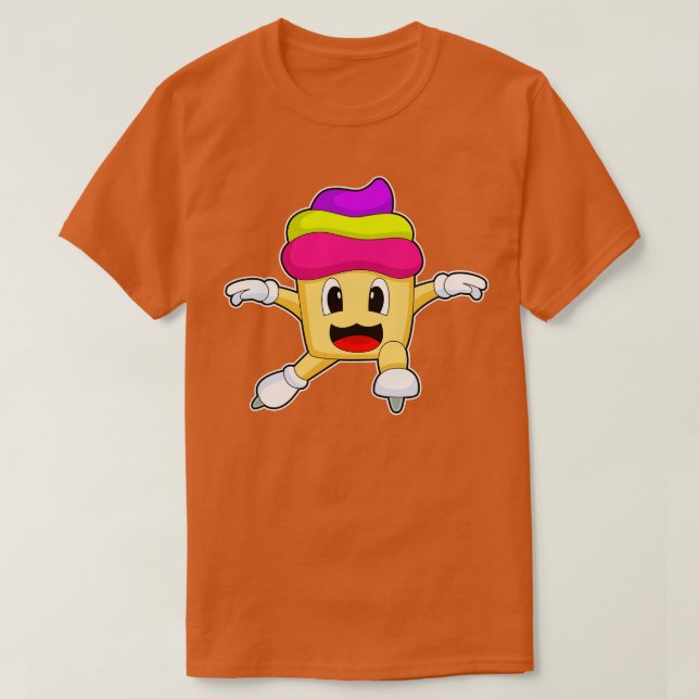 Camiseta Patinaje sobre hielo (Diseño del anverso)