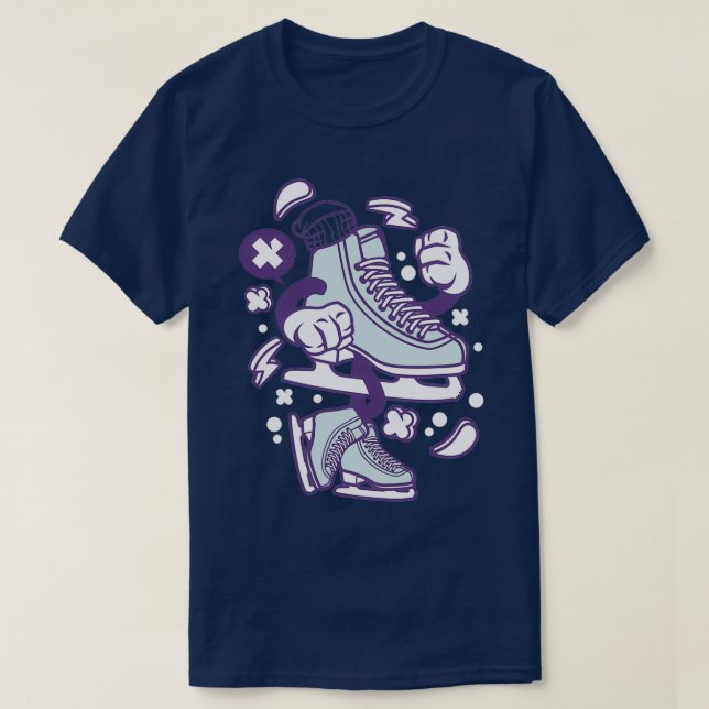 Camiseta Patinaje sobre hielo 34 (Diseño del anverso)