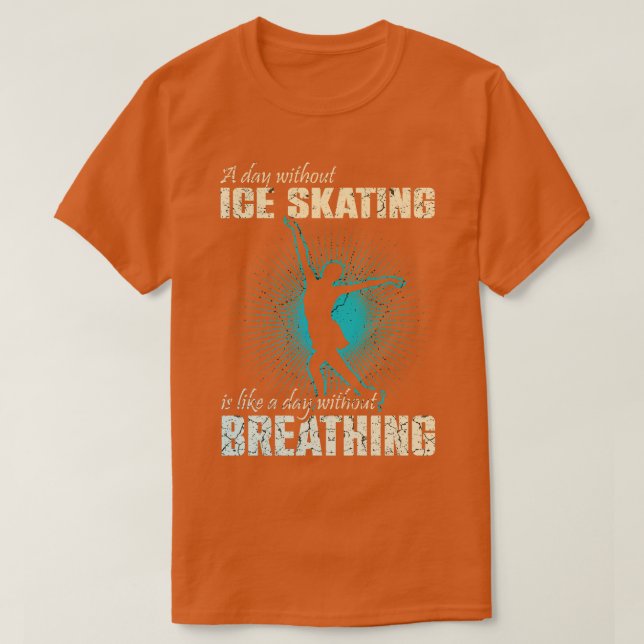 Camiseta Patinaje sobre hielo 6 (Diseño del anverso)