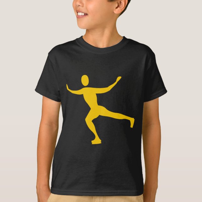 Camiseta Patinaje sobre hielo - Amber (Anverso)