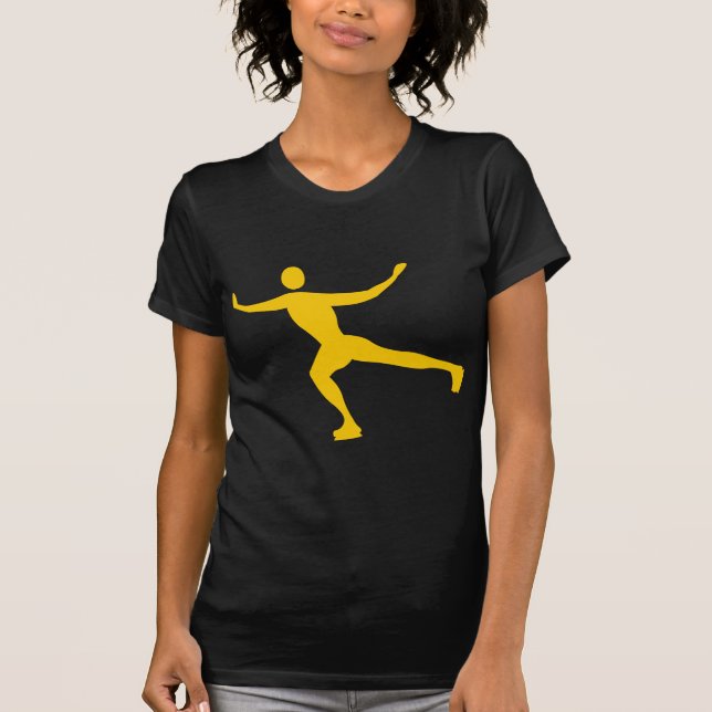 Camiseta Patinaje sobre hielo - Amber (Anverso)