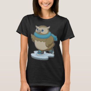 Camiseta Patinaje sobre hielo de búho