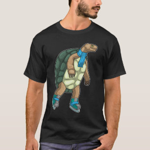 Camiseta Patinaje sobre hielo de tortuga
