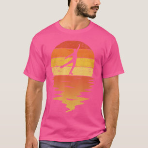 Camiseta Patinaje sobre hielo en la puesta del sol 70S Pati