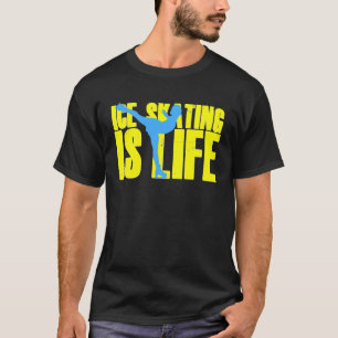 Camiseta Patinaje Sobre Hielo Es Chicas De Patinaje Artísti