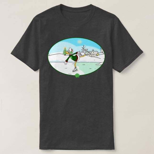 Camiseta Patinaje sobre hielo Gladstone Gander (Diseño del anverso)