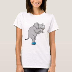 Camiseta Patinaje sobre hielo para elefantes