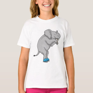 Camiseta Patinaje sobre hielo para elefantes