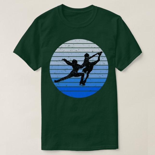 Camiseta Patinaje sobre hielo Parejas de Patinaje (Diseño del anverso)