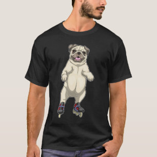 Camiseta Patinaje sobre hielo Pug Inline