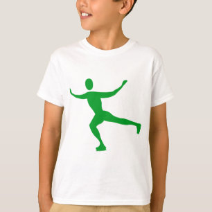 Camiseta Patinaje sobre hielo - Verde de hierba
