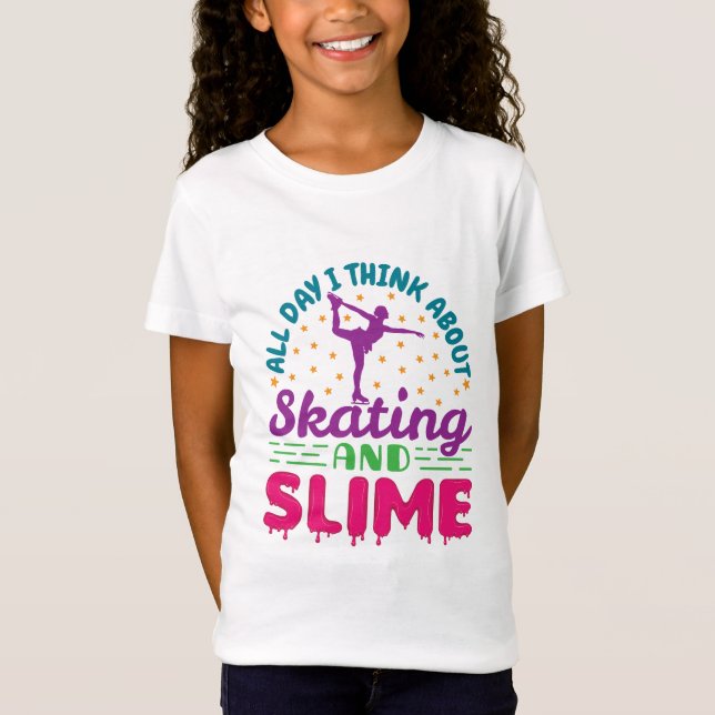 Camiseta Patinaje sobre hielo y patinaje deslizante sobre h (Anverso)