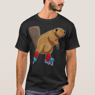 Camiseta Patinaje sobre patinaje en línea Beaver